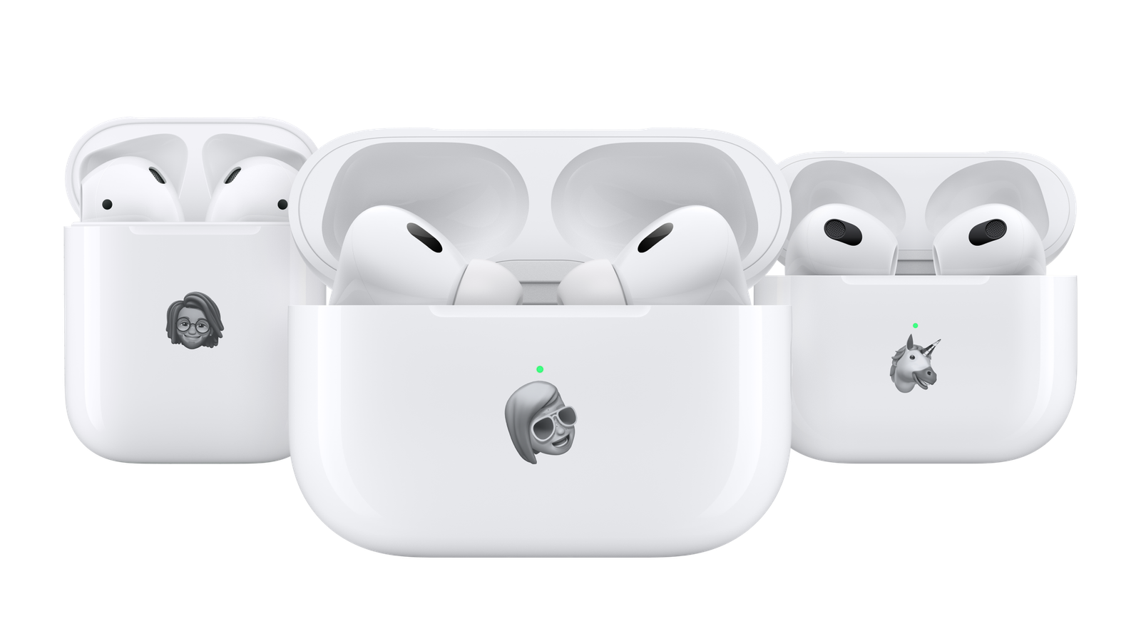 AirPods case with memoji engraved