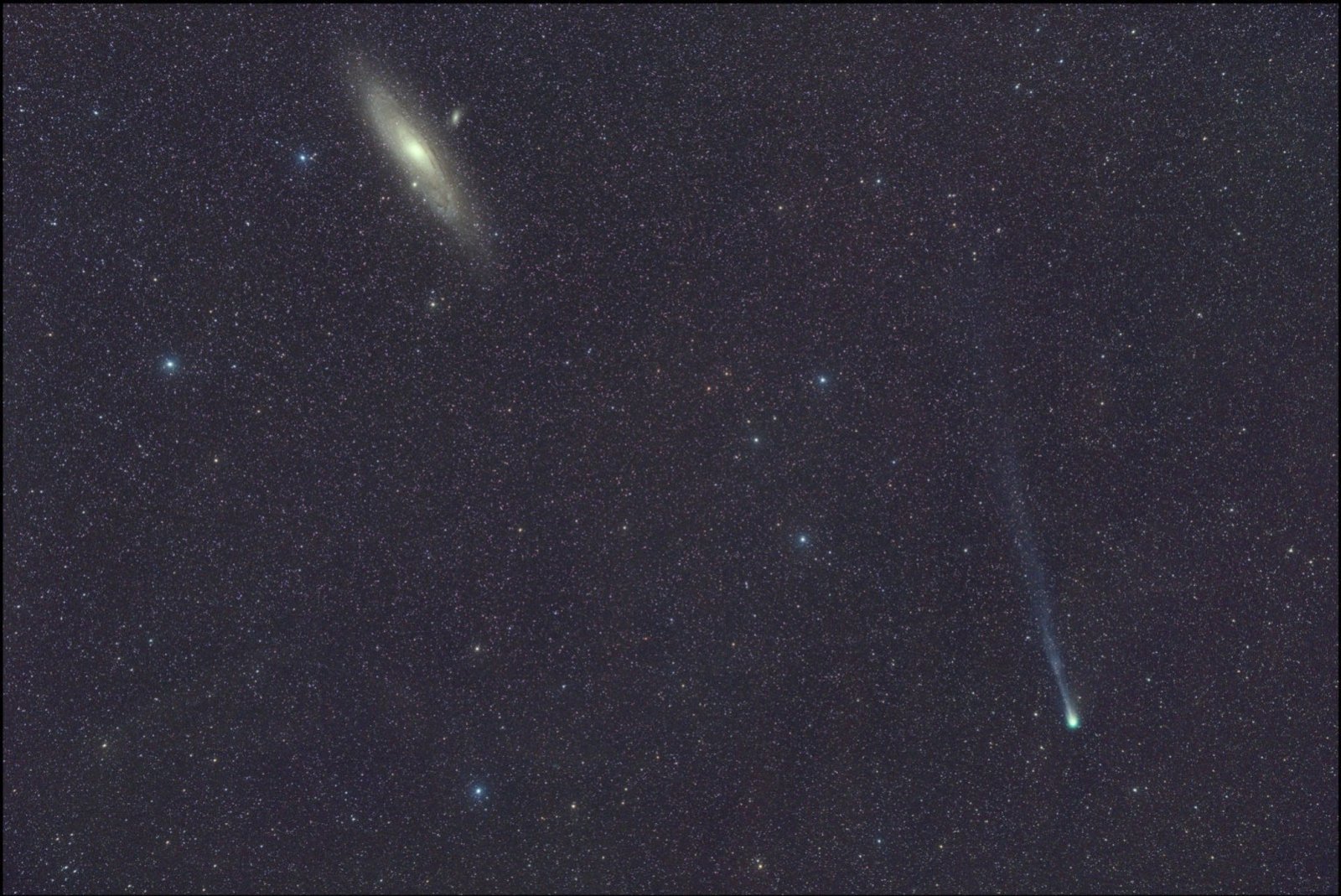 Comet Pons-Brooks blasting through space 